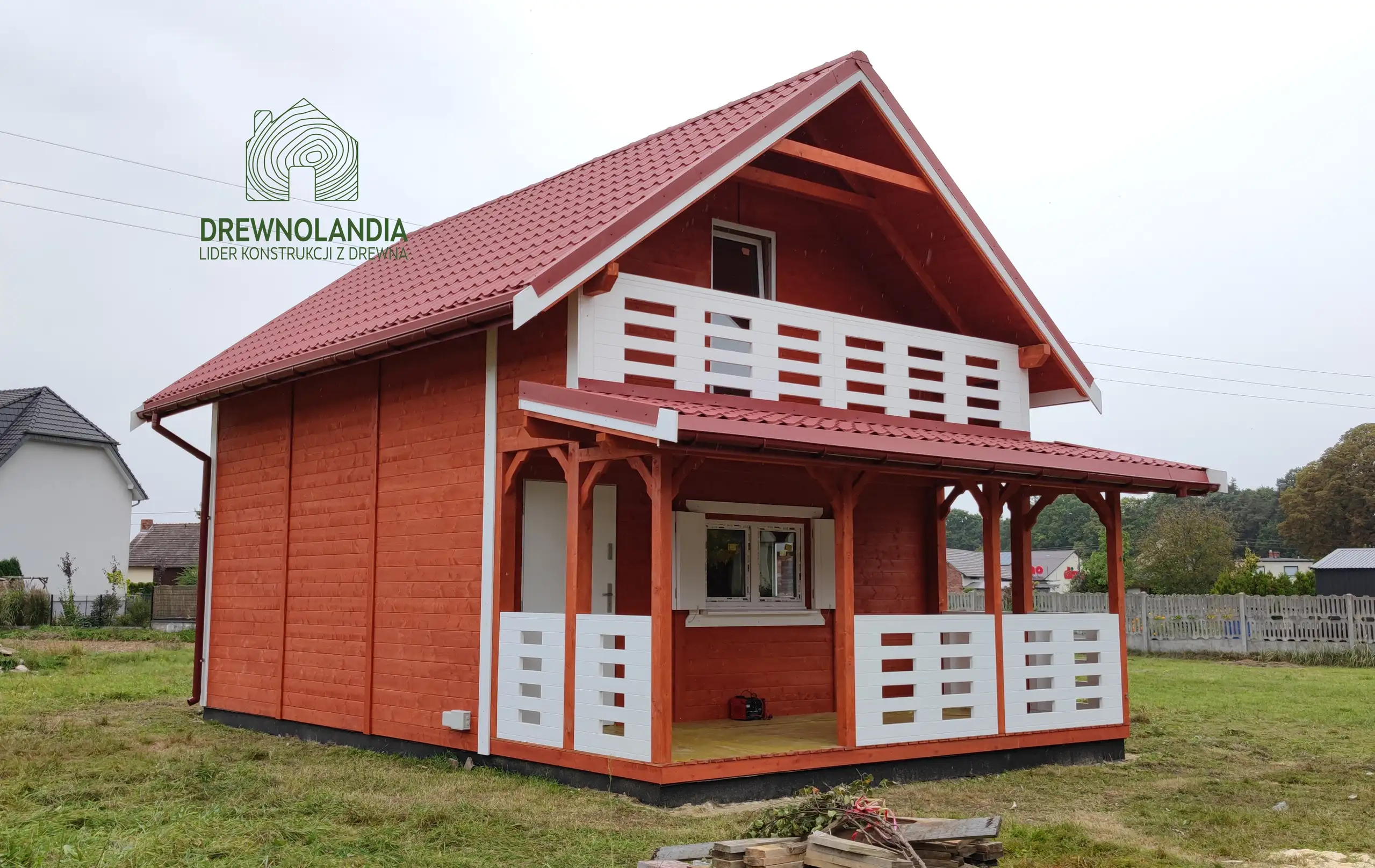 Domek Dawid 6m x 5,5m + taras 5m x 3,2m