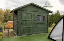 Drewniany Domek narzędziowy Filemon - 2,5x2,5m   - zdjęcie 18