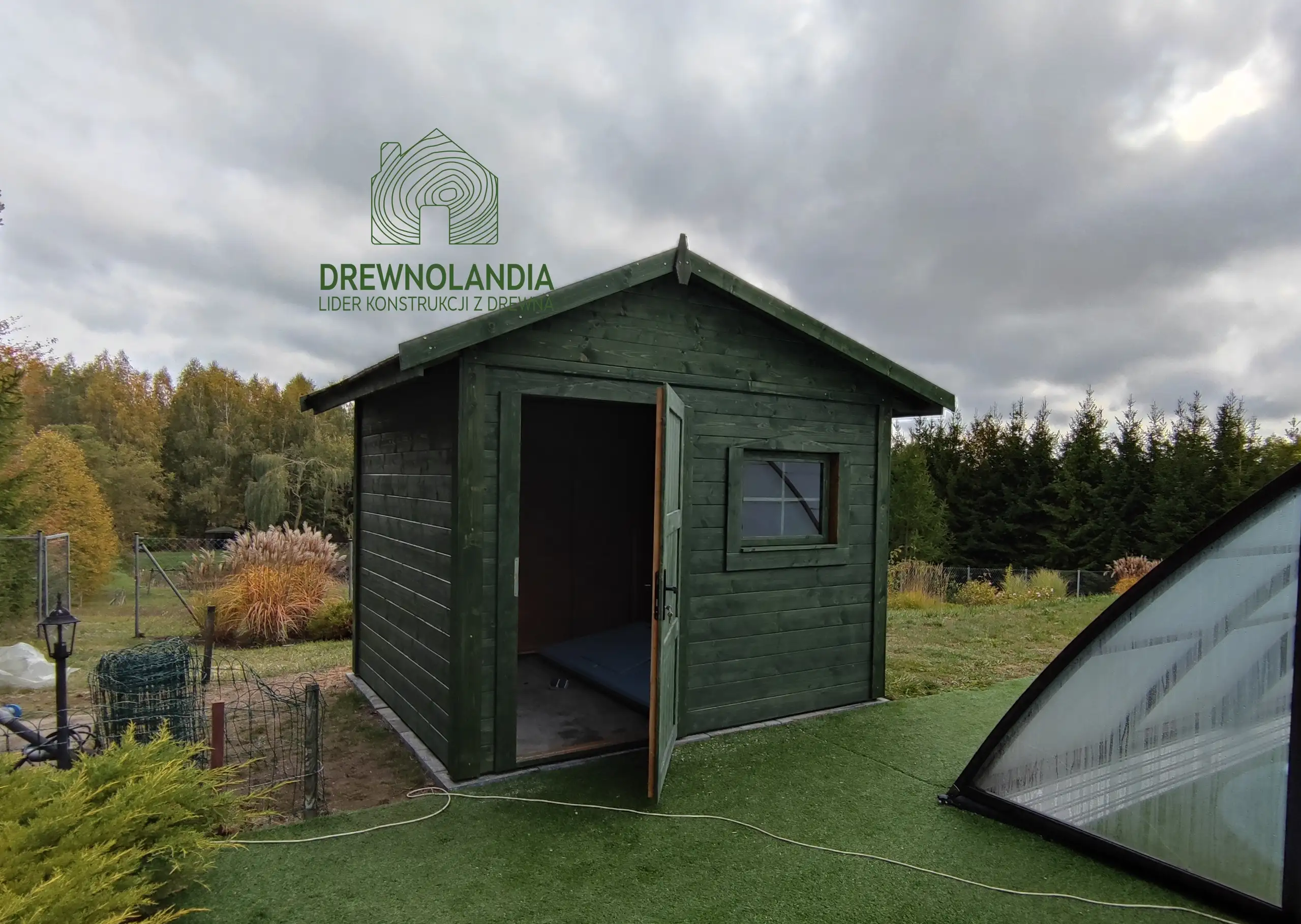 Drewniany Domek narzędziowy Filemon - 2,5x2,5m  