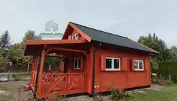 Domek Rekreacyjny z tarasem Marcel IV - 5,9 x 5,9m - zdjęcie 5