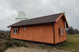 Drewniany dom rekreacyjny całoroczny CRK17 - 11m x 6m - 66 m2 - zdjęcie 15