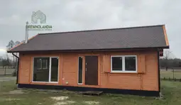 Drewniany dom rekreacyjny całoroczny CRK17 - 11m x 6m - 66 m2 - zdjęcie 13