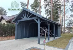 Wiata samochodowa Agnieszka 6x3 – Zadaszenie i schowek w jednym - zdjęcie 16