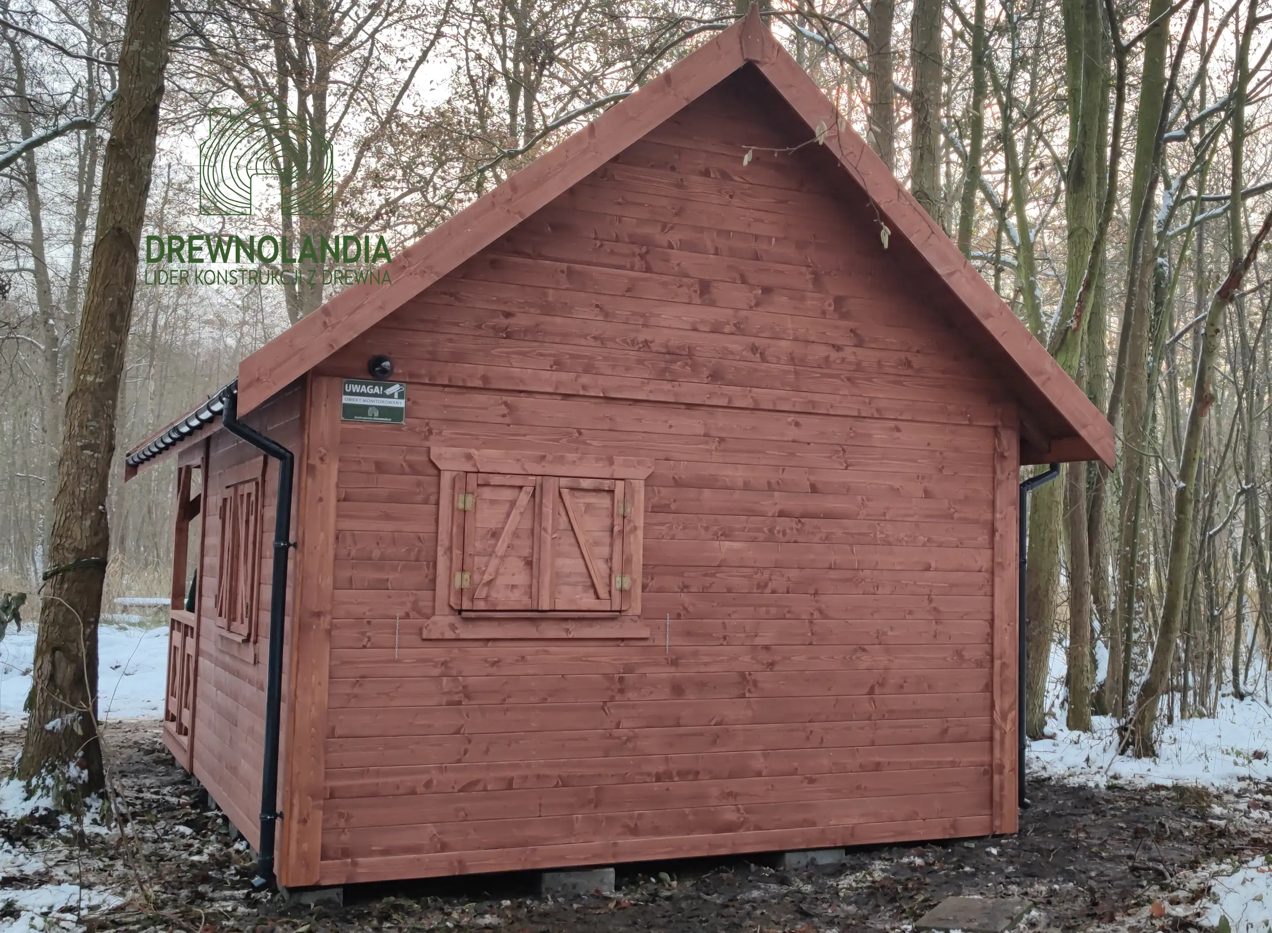 Domek Ogrodowy Amadeusz II - 6x4m