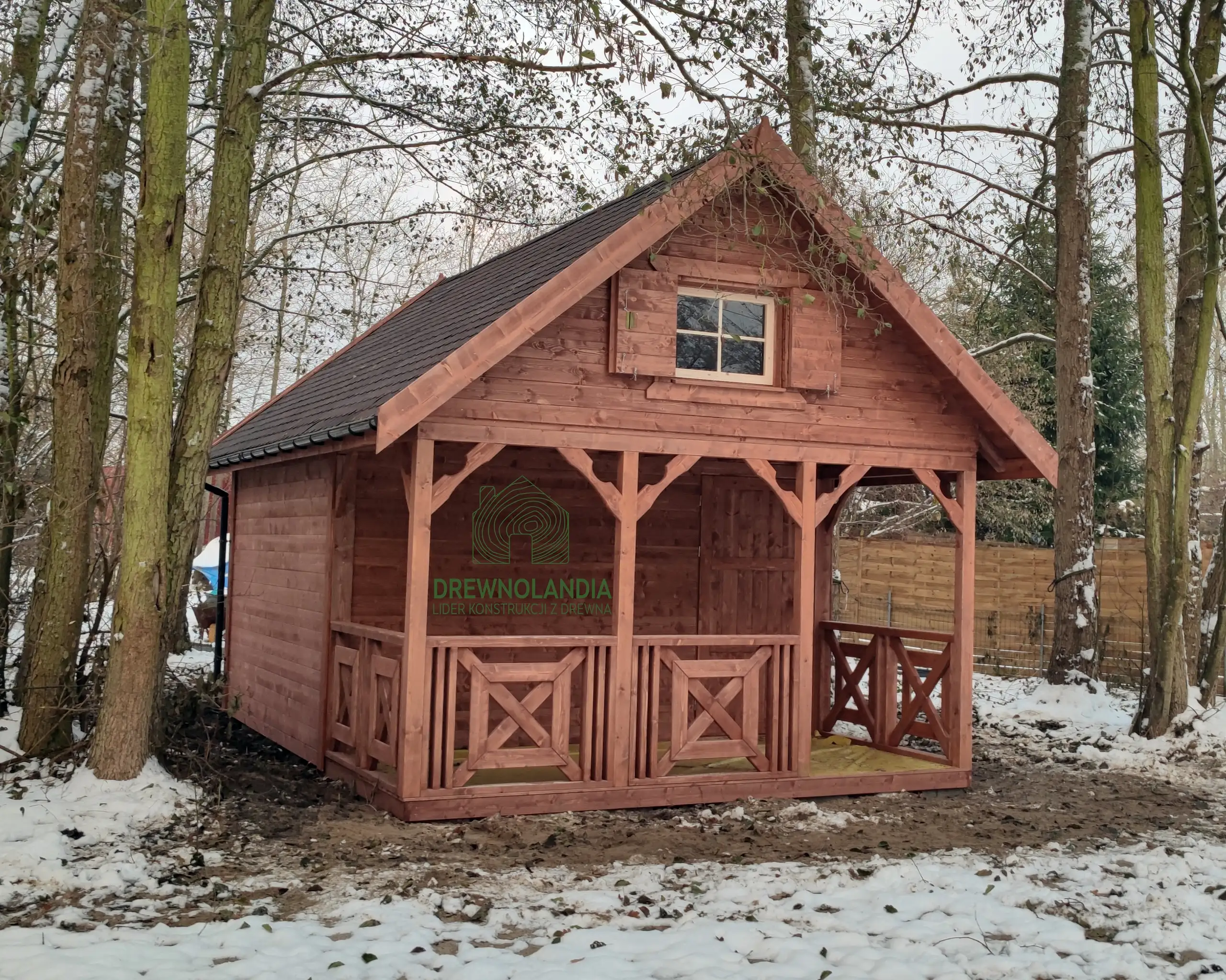 Domek Ogrodowy Amadeusz II - 6x4m