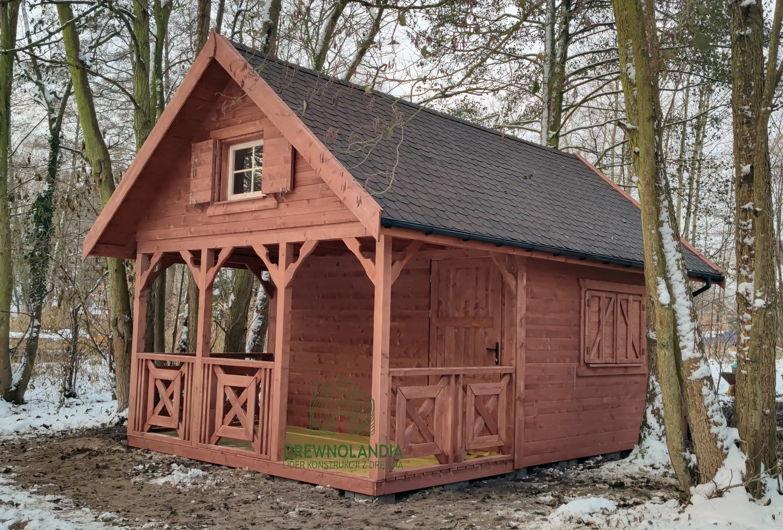 Domek Ogrodowy Amadeusz II - 6x4m