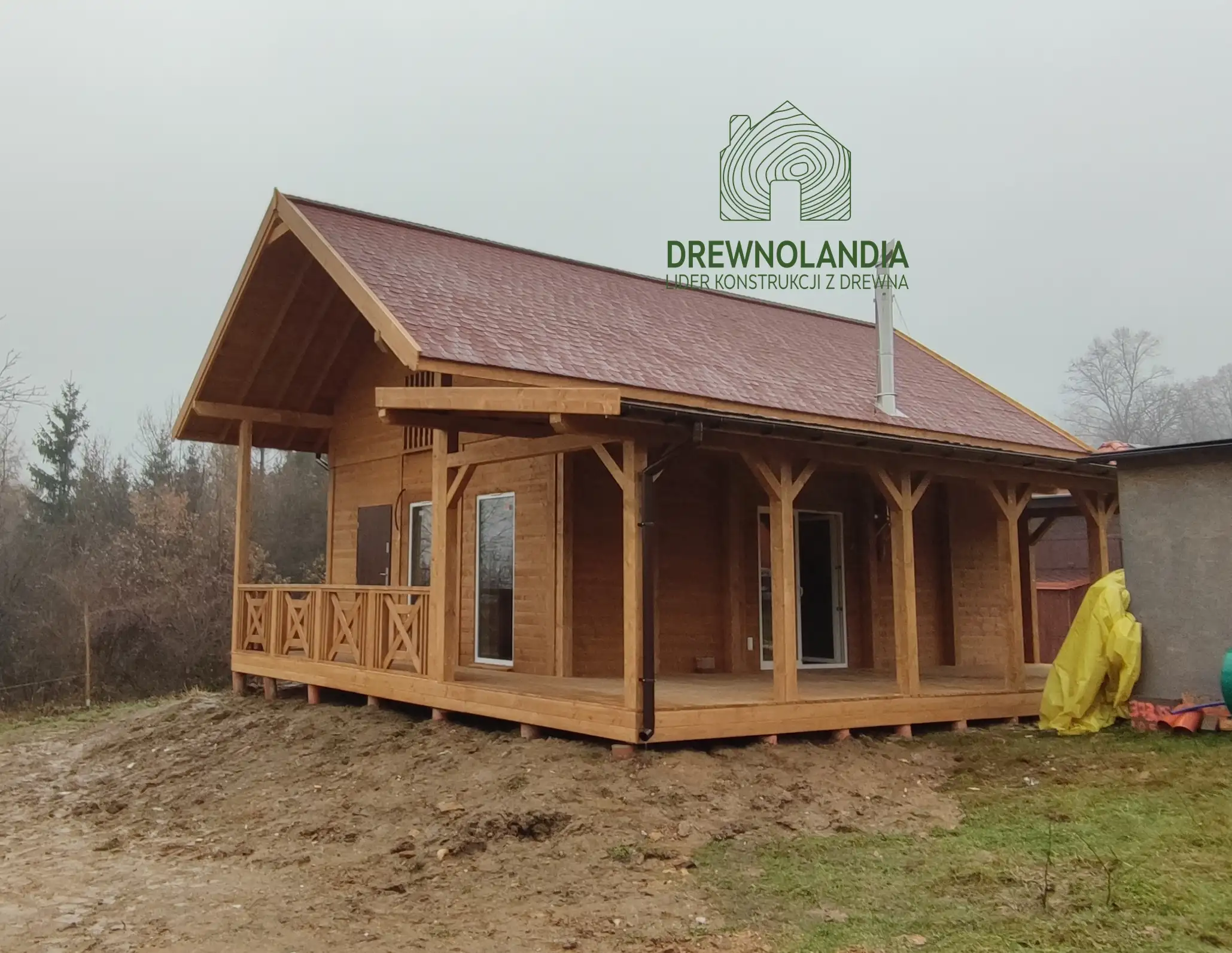 Domek rekreacyjny całoroczny CRK7 – 49,5 m²