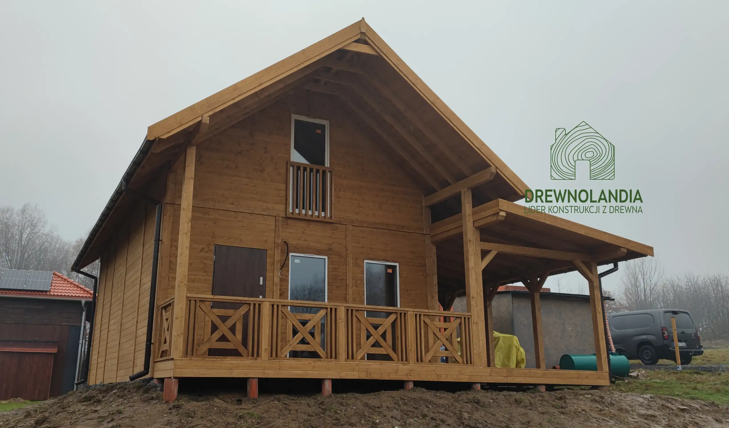 Domek rekreacyjny całoroczny CRK7 – 49,5 m²