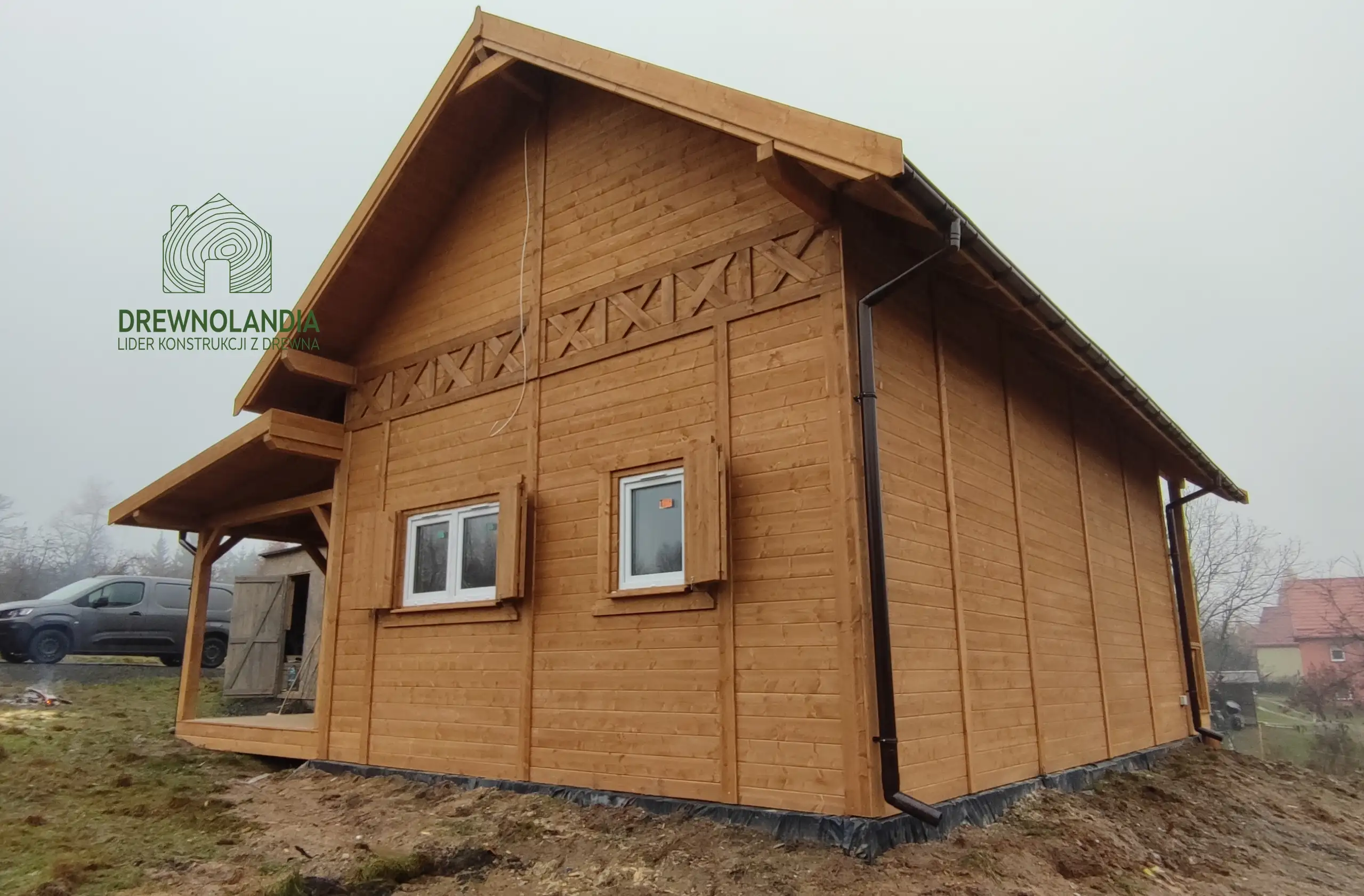 Domek rekreacyjny całoroczny CRK7 – 49,5 m²