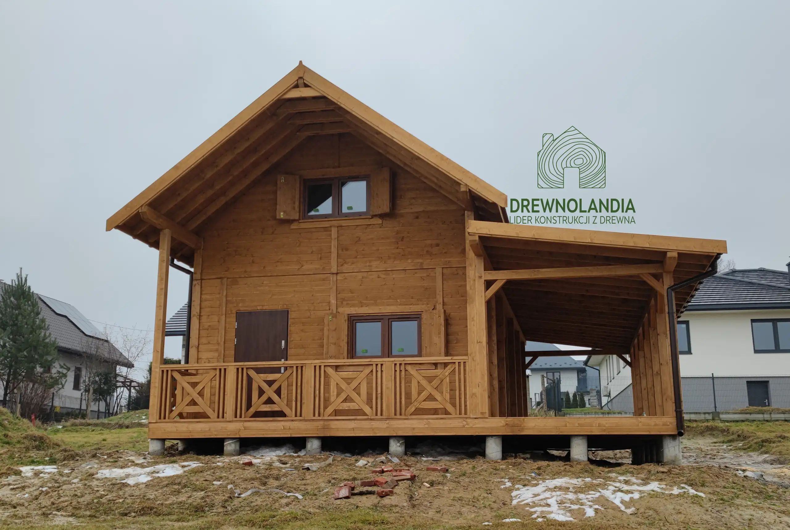 Domek rekreacyjny całoroczny CRK7 – 49,5 m²