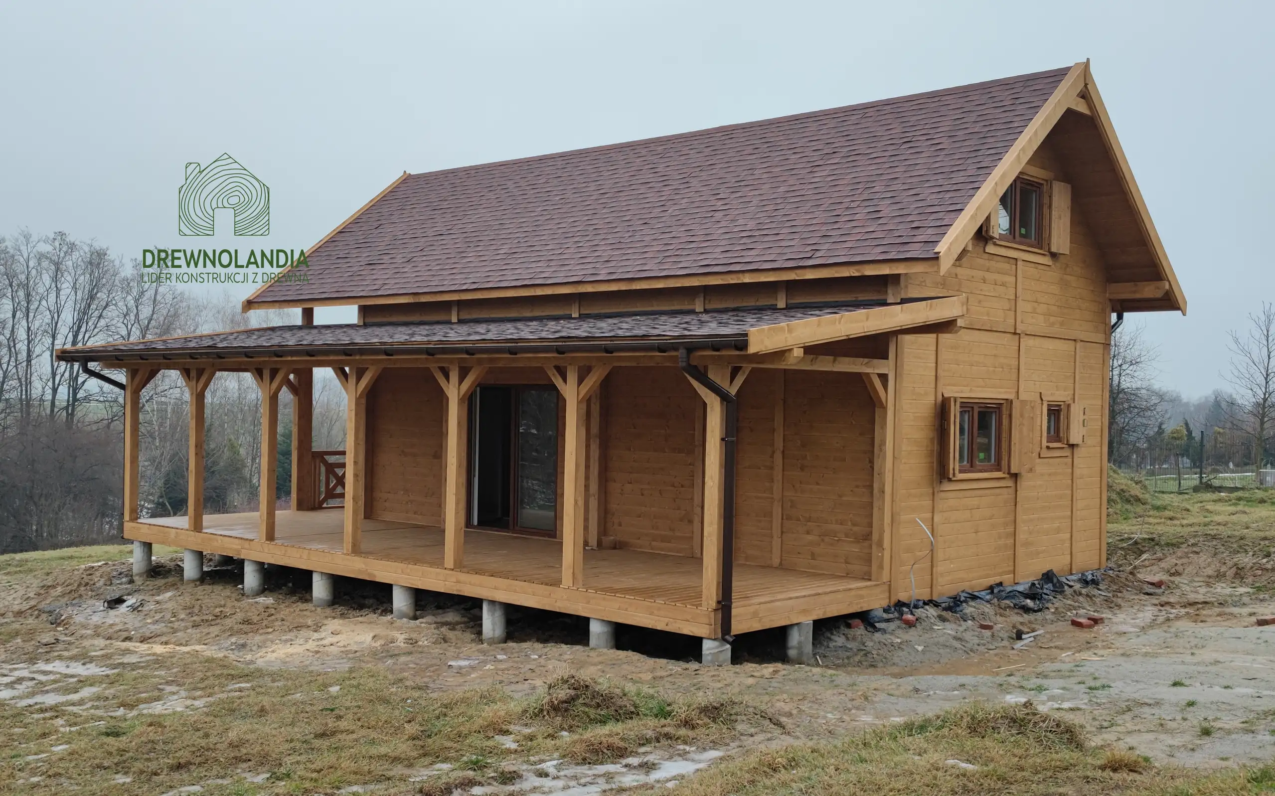 Domek rekreacyjny całoroczny CRK7 – 49,5 m²