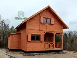 Domek z antresola Wiktor IV - wersja 1 - V1 - 5,9x5,9m - zdjęcie 19