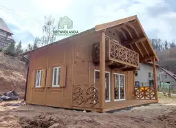 Domek rekreacyjny całoroczny CRP12 - 35m2 - zdjęcie 6