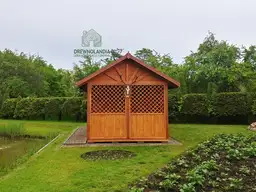 Altana Helena 3x3 połączona z domkiem narzędziowym 3x3  - zdjęcie 5