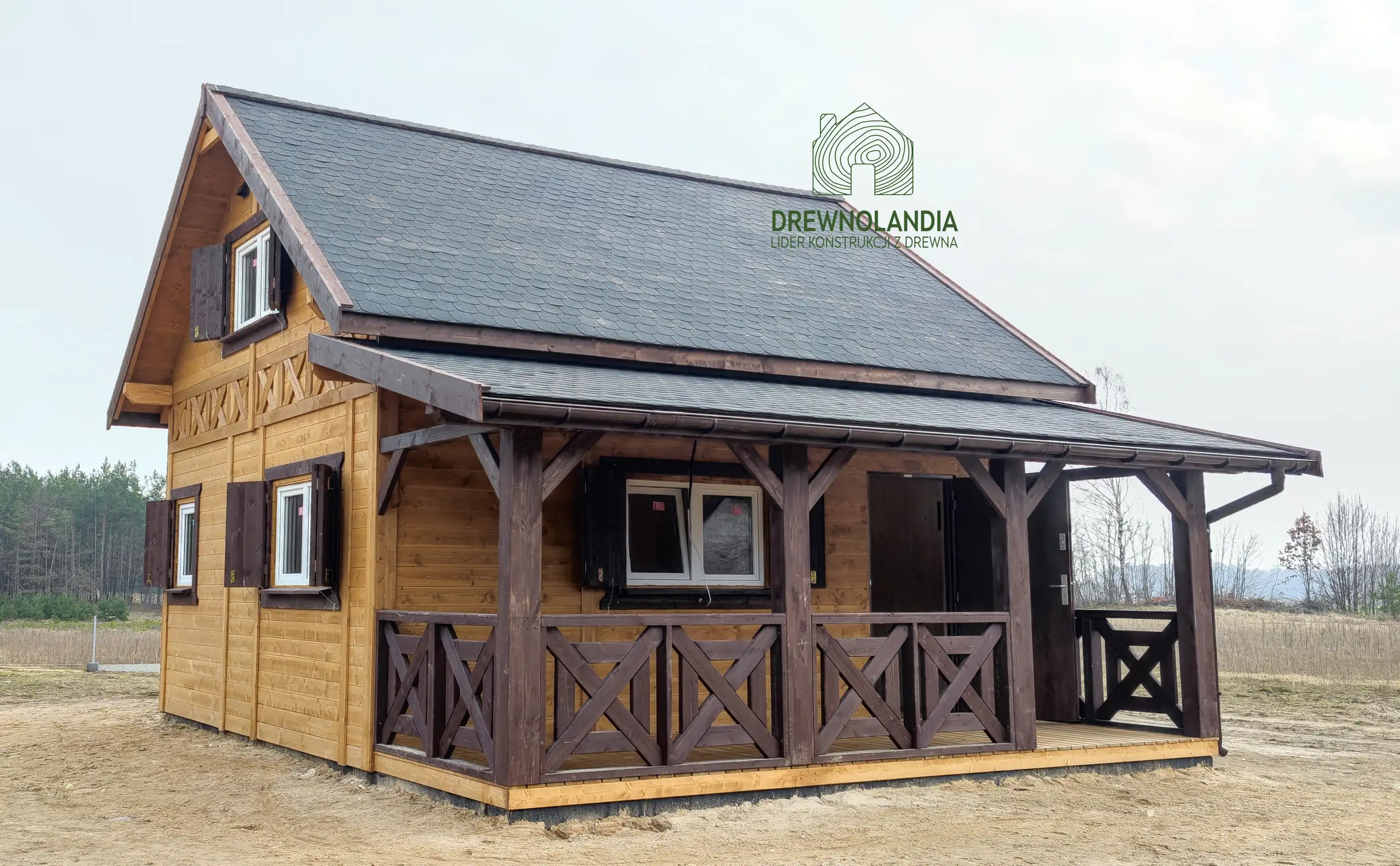 Domek rekreacyjny całoroczny CRP3 - 33 m²