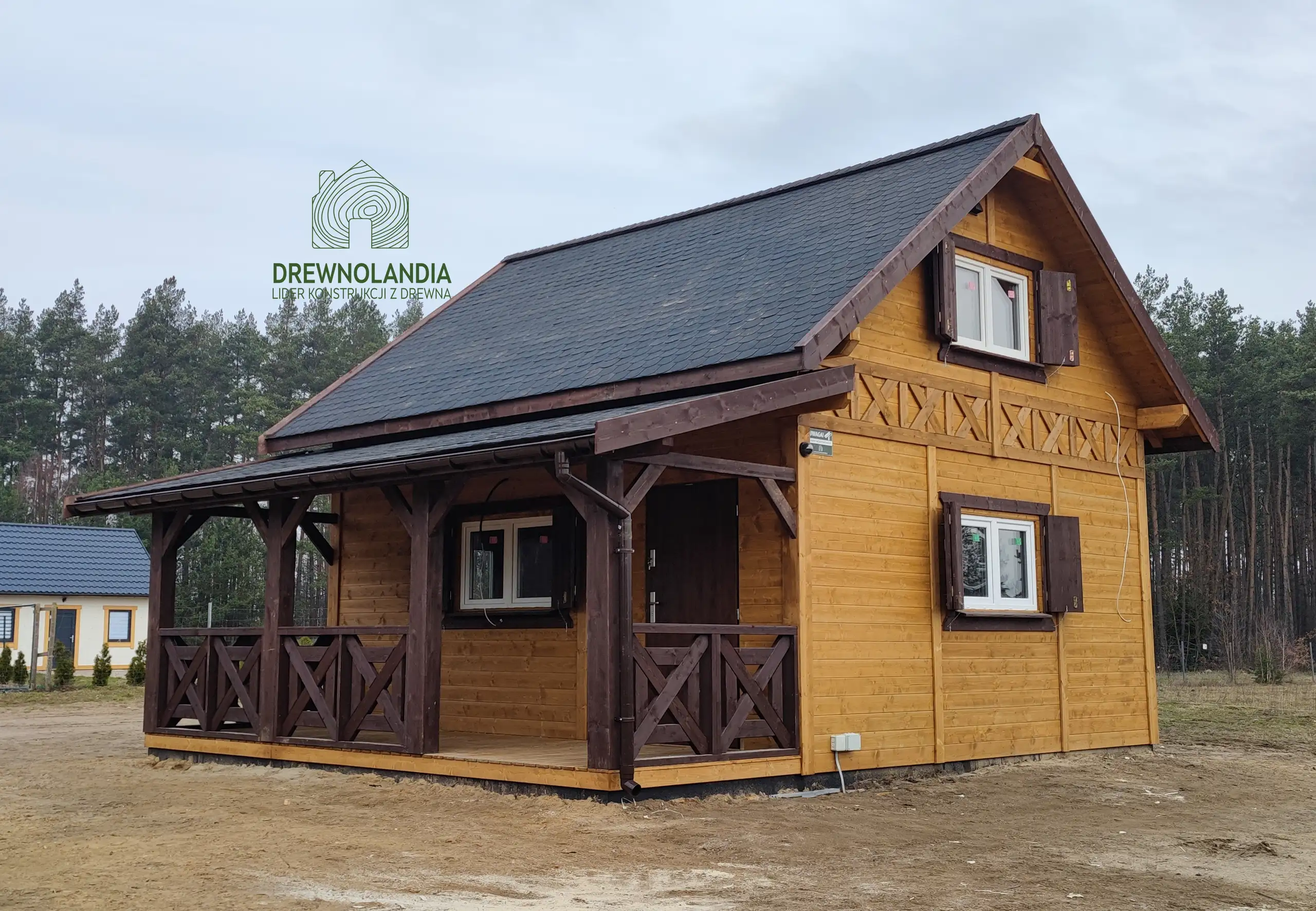 Domek rekreacyjny całoroczny CRP3 - 33 m²