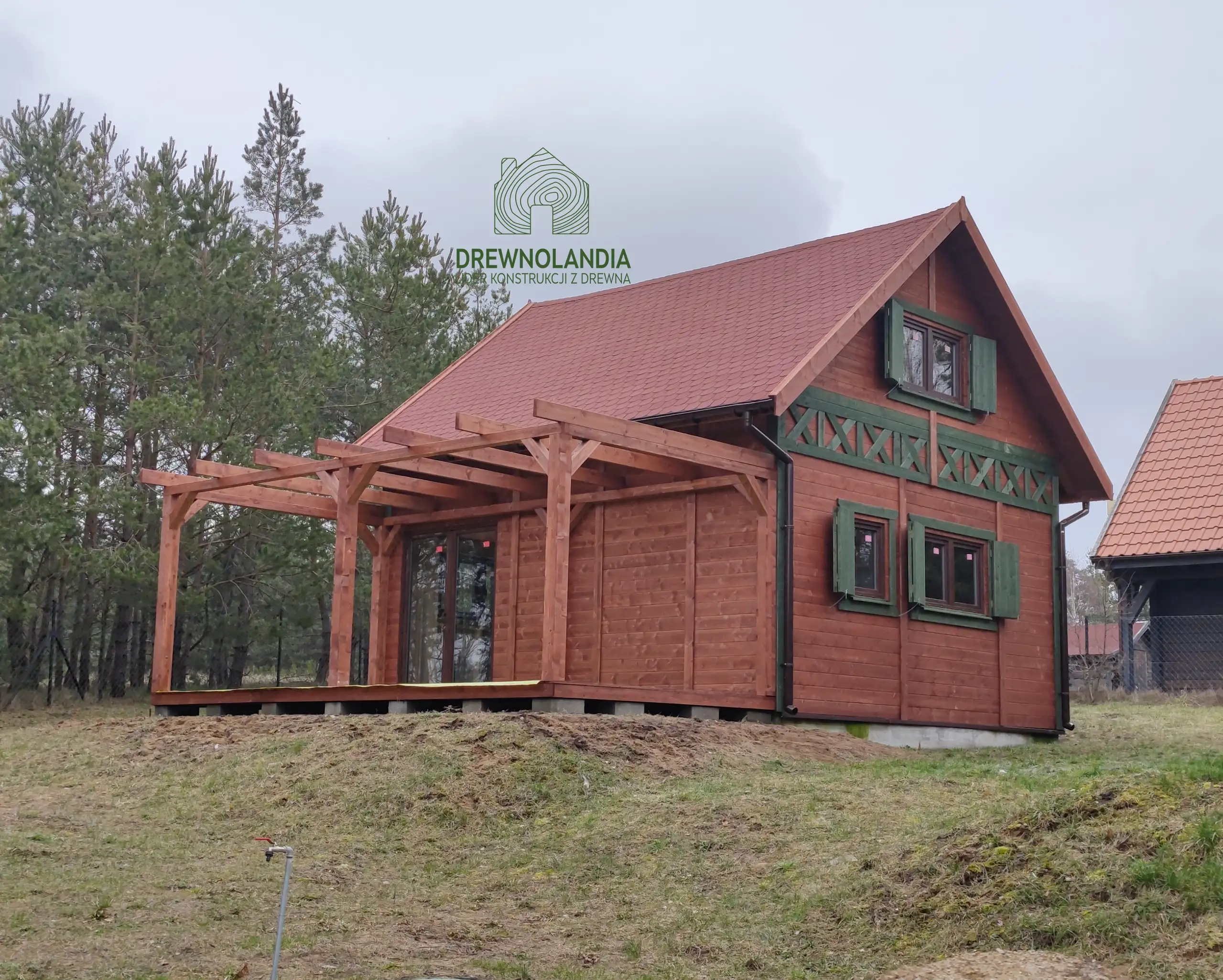 Domek bez pozwolenia Julianek 6x5,5m z tarasem