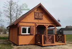 Domek drewniany Wiktor III - 5x6m  - zdjęcie 16
