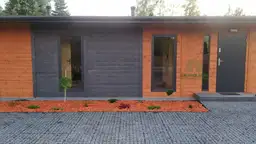 Domek parterowy Marek z oknami PCV - 3,5m x 10m z werandą 3m x 5m - zdjęcie 3