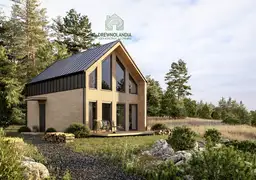 Dom rekreacyjny całoroczny CRK9 - nowoczesna stodoła - 47 m2 - zdjęcie 4