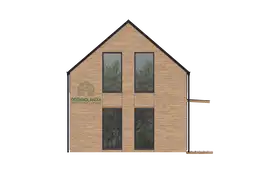 Dom rekreacyjny całoroczny CRK9 - nowoczesna stodoła - 47 m2 - zdjęcie 6