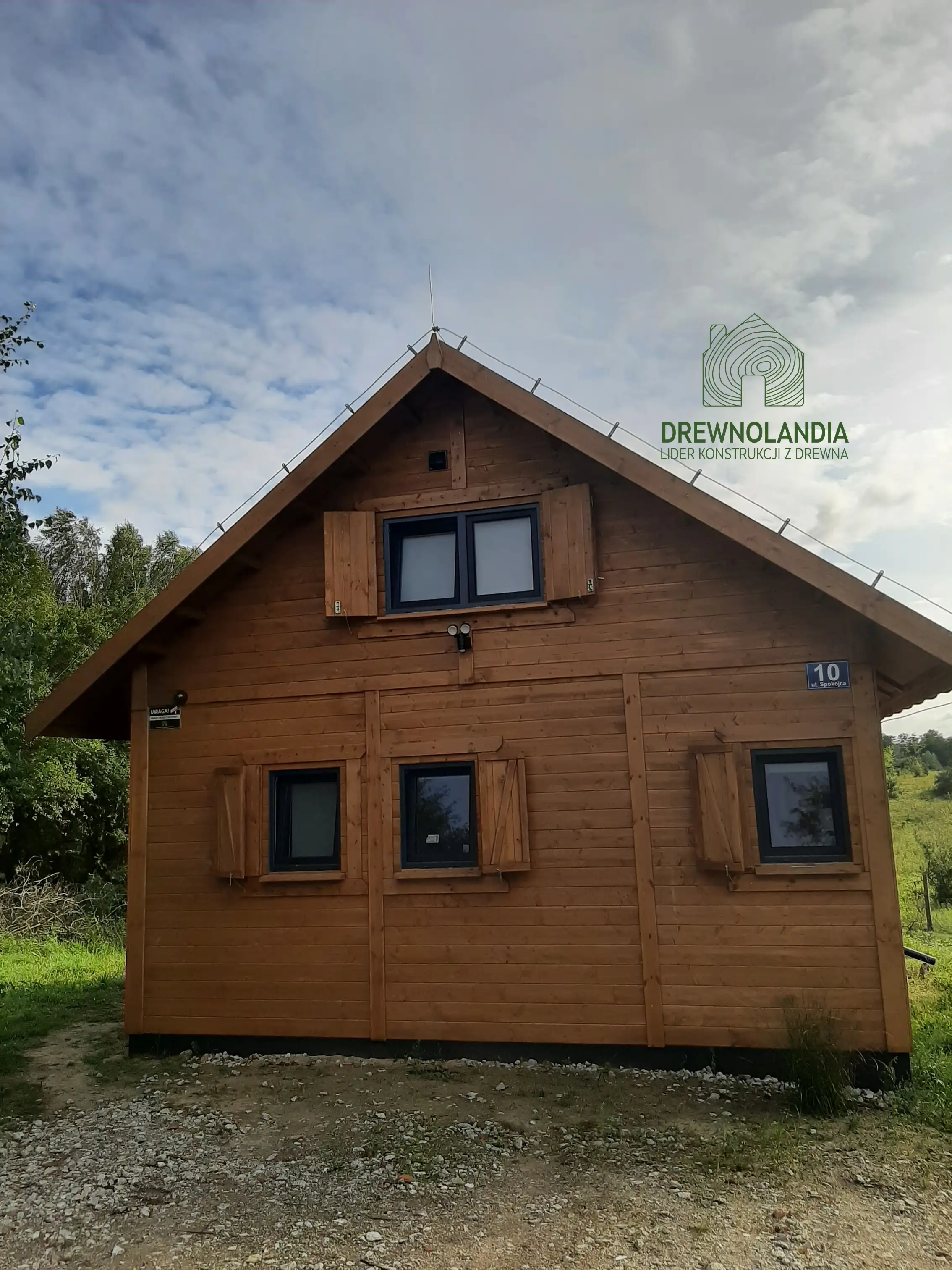 Domek mieszkalny całoroczny CRA6 PLUS - WT 2021 - 36 m²