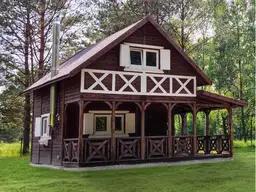 Domek Olaf 7x5m z tarasem bocznym 7x2m - zdjęcie 1