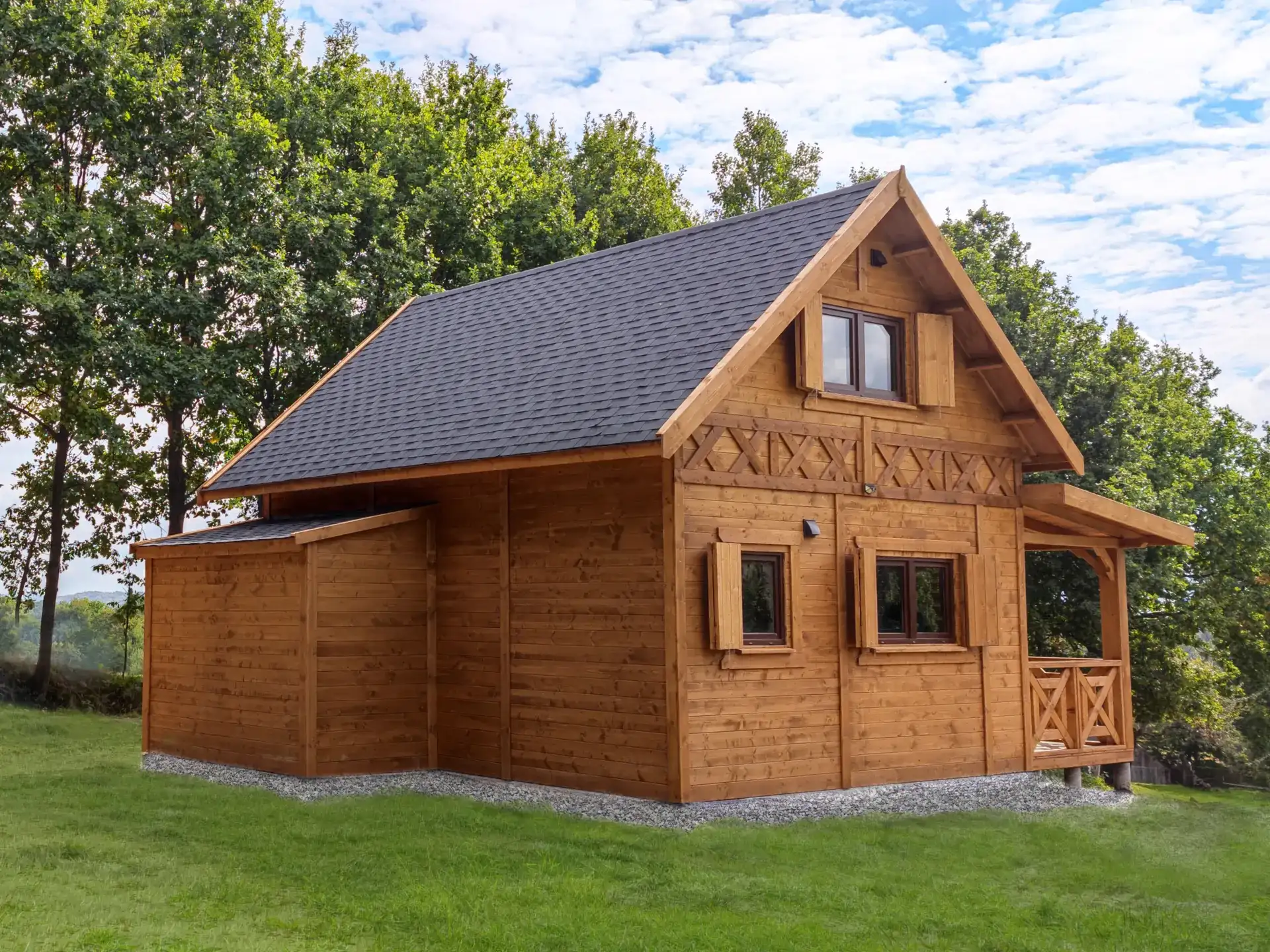 Domek rekreacyjny całoroczny CRP3 - 33 m²