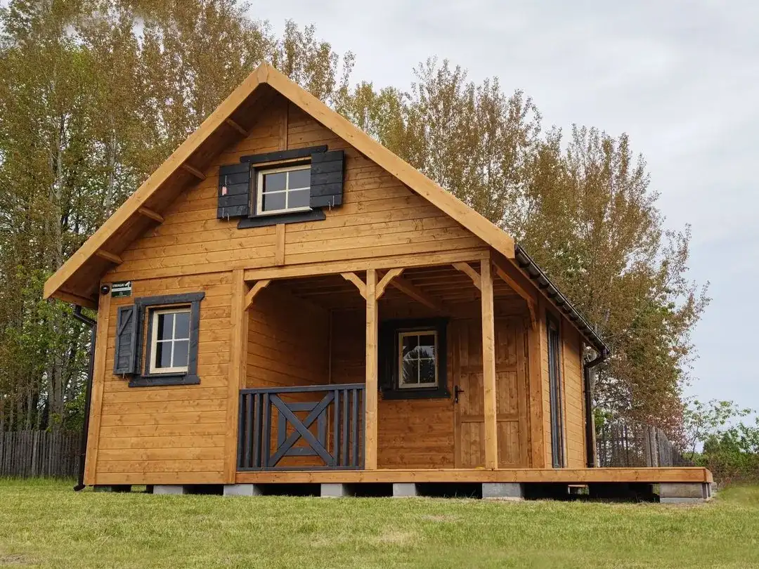 Domek drewniany Wiktor III - 5x6m 