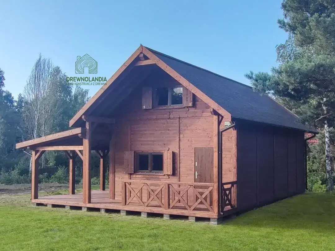 Domek rekreacyjny całoroczny CRK7 – 49,5 m²