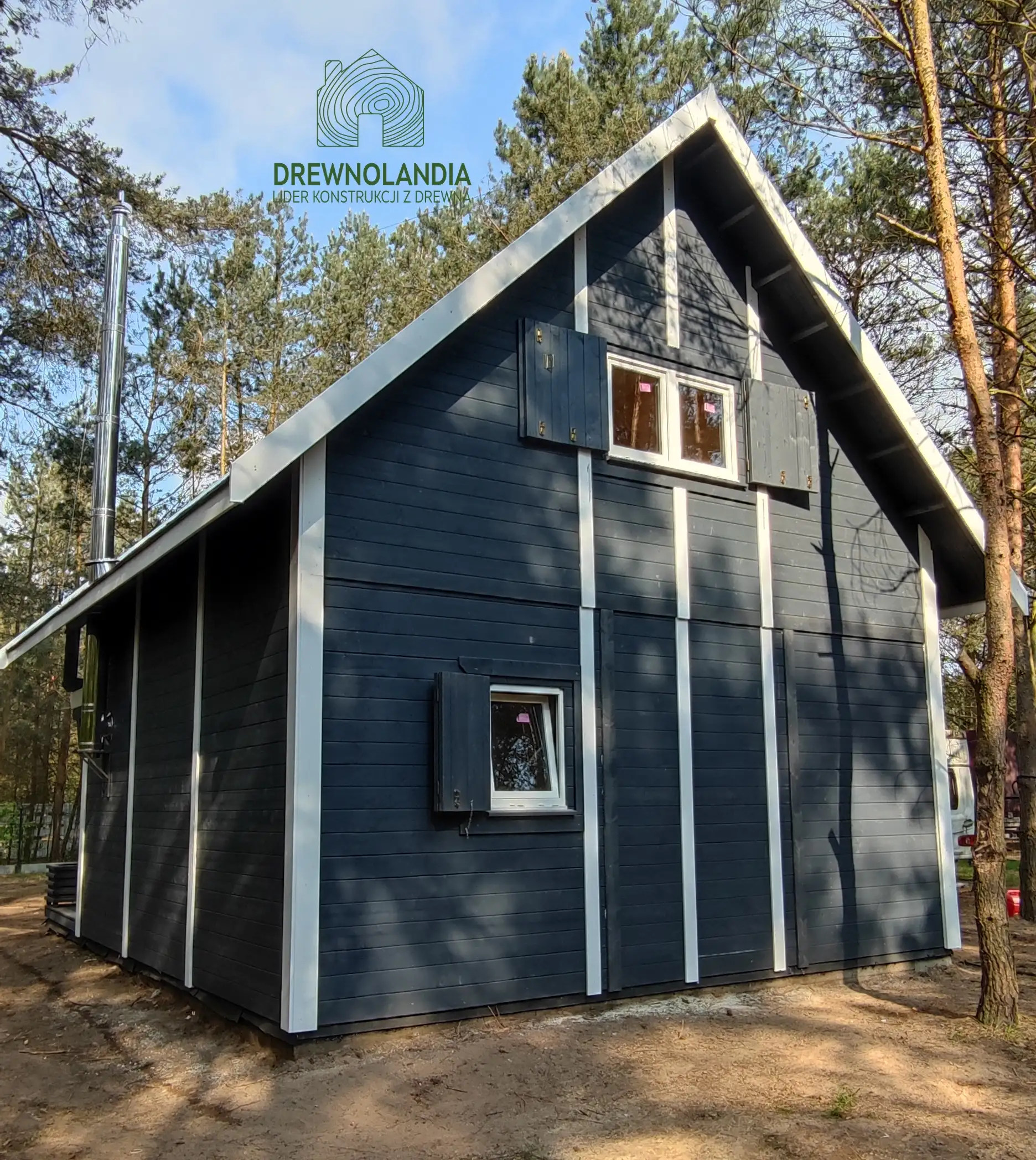 Domek rekreacyjny całoroczny CRA13 - 35m2