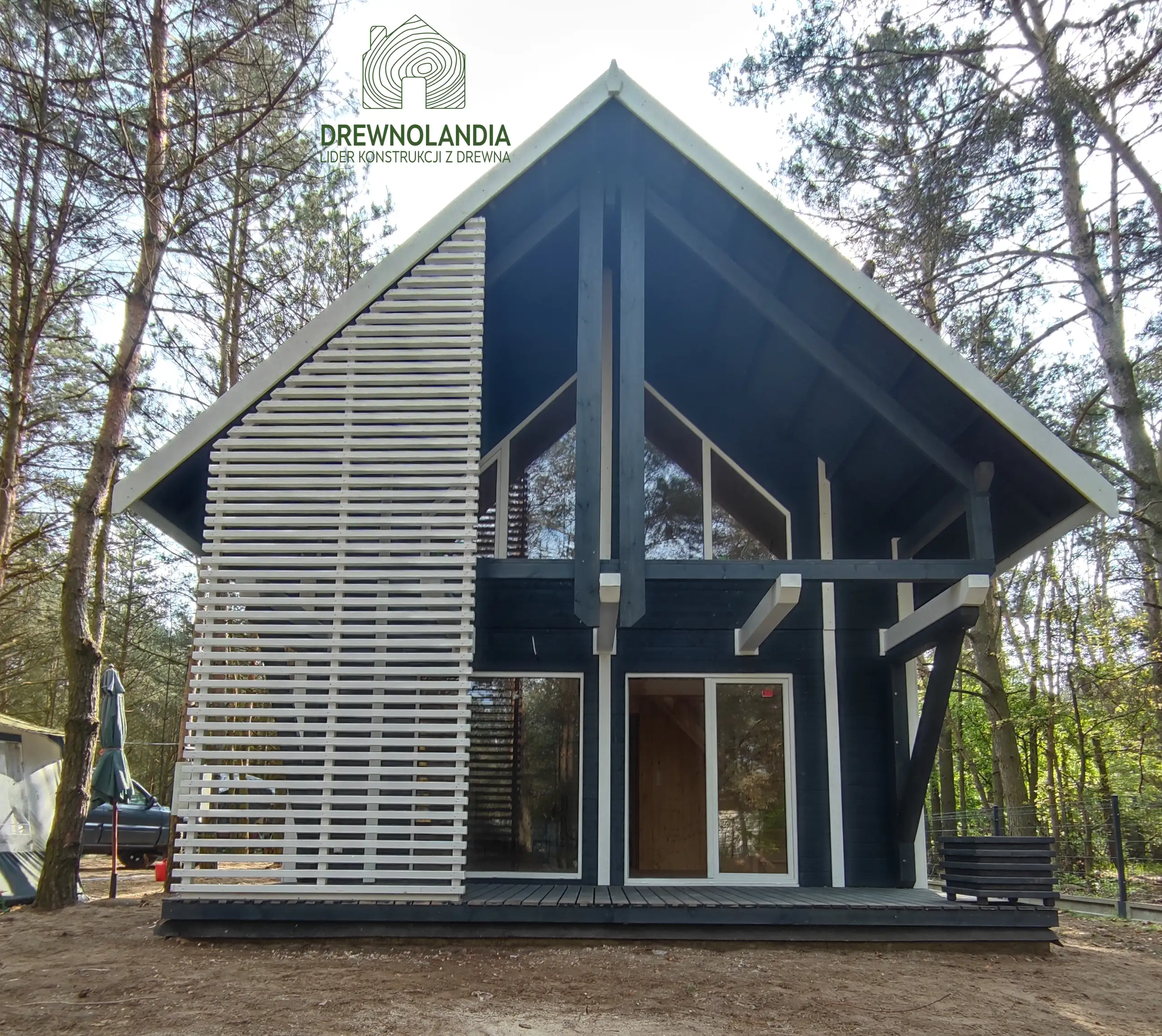 Domek rekreacyjny całoroczny CRA13 - 35m2