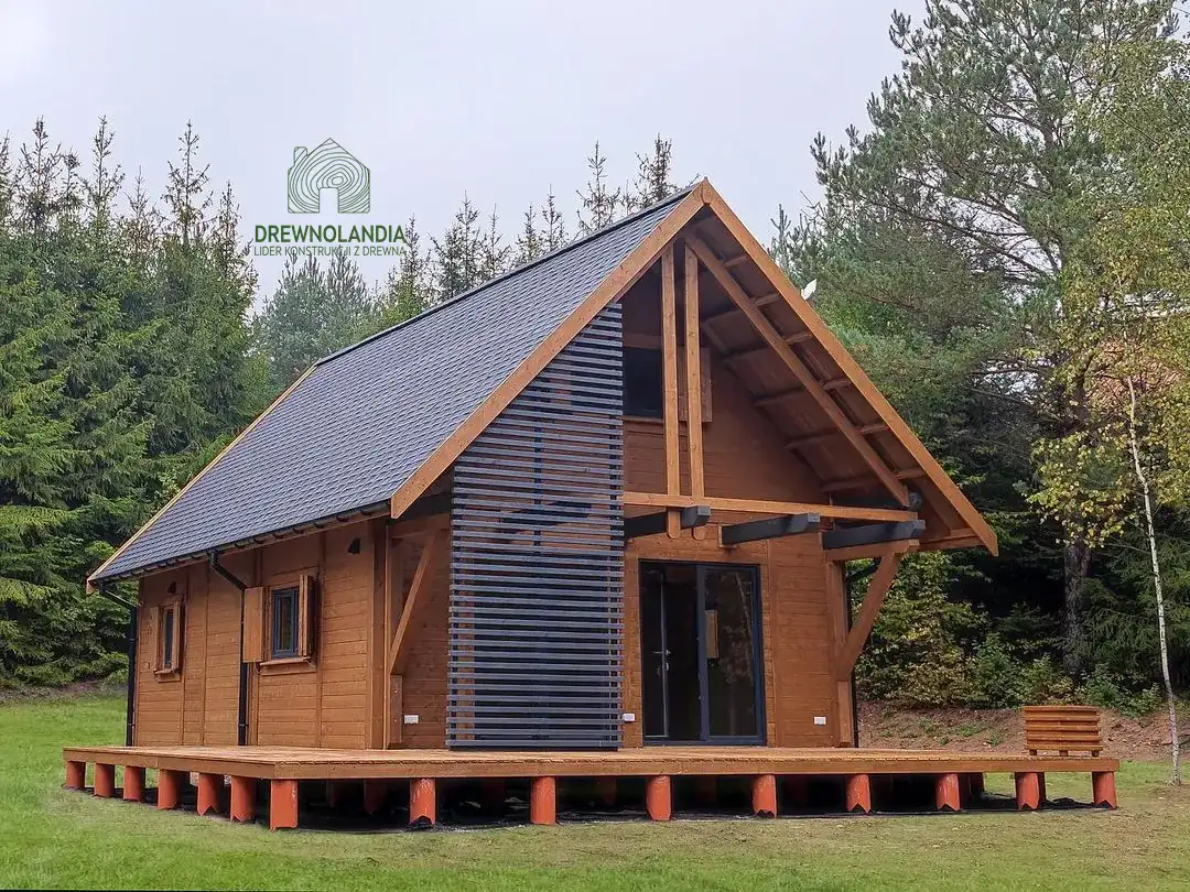 Domek rekreacyjny całoroczny CRA13 - 35m2