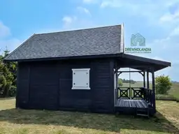 Domek Ogrodowy z tarasem Marcel II - 5x5m  - zdjęcie 17