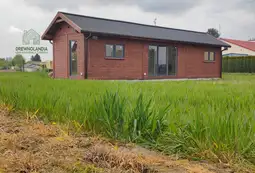 Drewniany domek rekreacyjny całoroczny CRK2 - 48 m² - zdjęcie 1