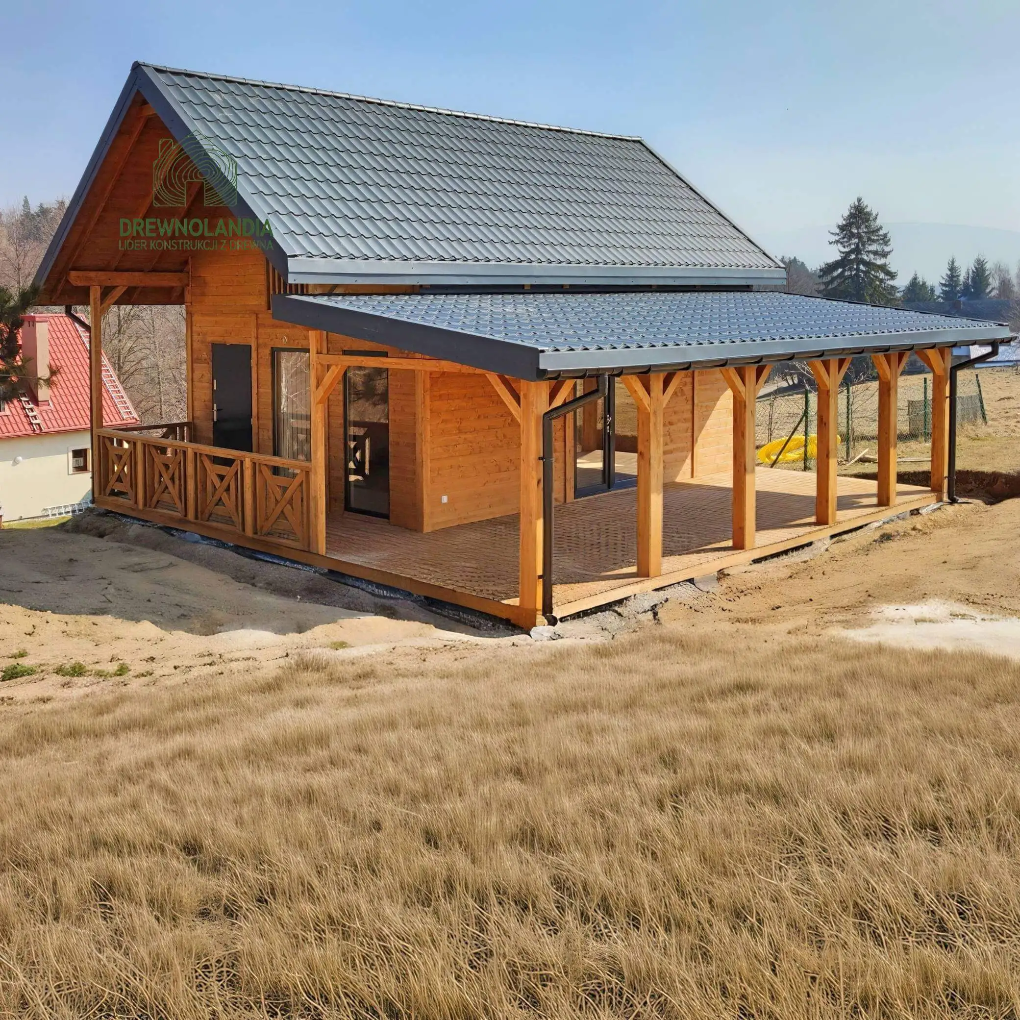 Domek rekreacyjny całoroczny CRK7 – 49,5 m²