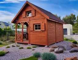 Domek na dzialke Wiktor I - 5x4m  - zdjęcie 1