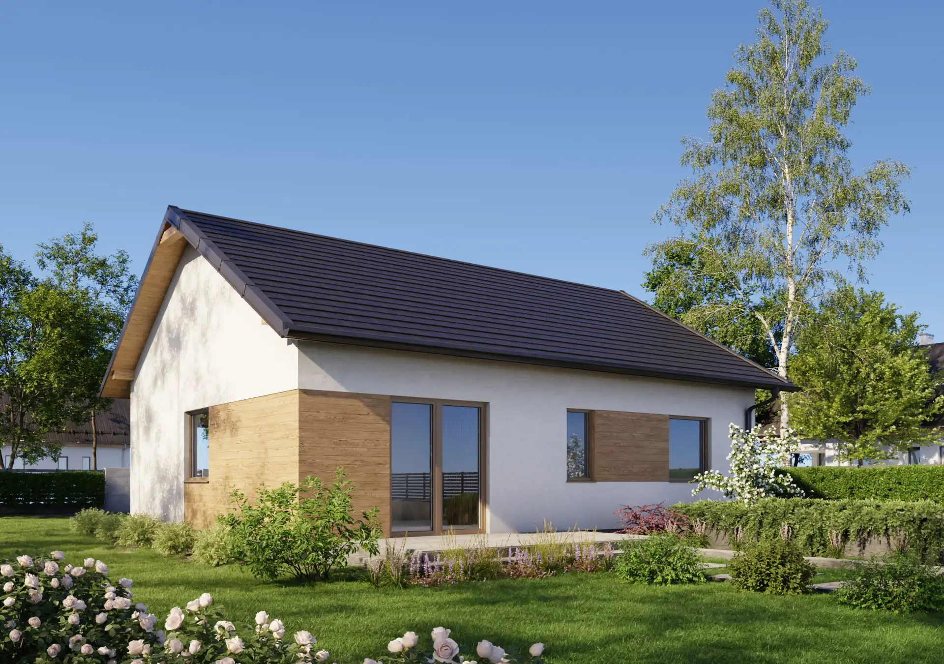 Dom mieszkalny całoroczny DREWNOLANDIA V3  - WT 2021 