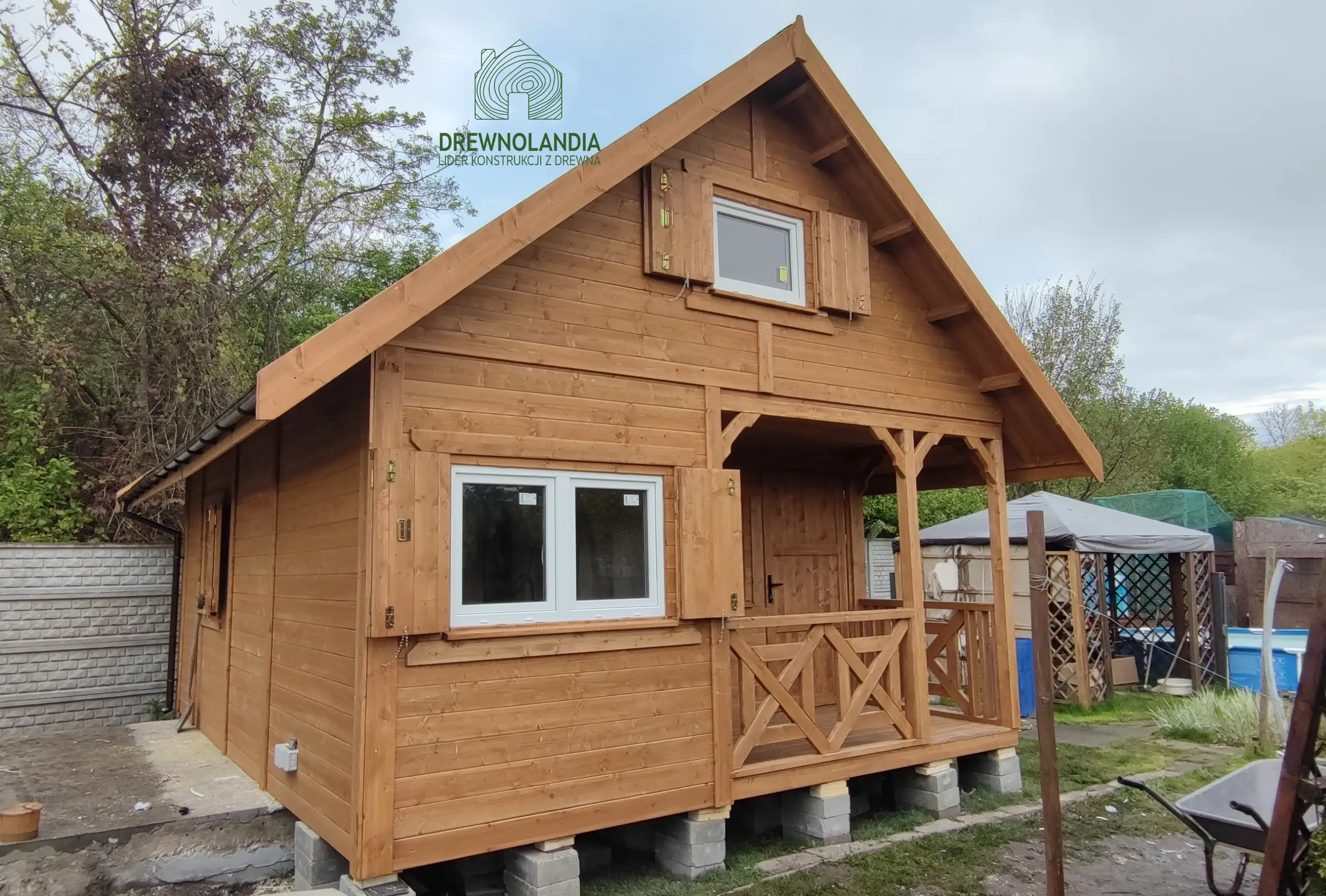 Domek mieszkalny całoroczny CRA1 PLUS - WT2021 - 25 m² 