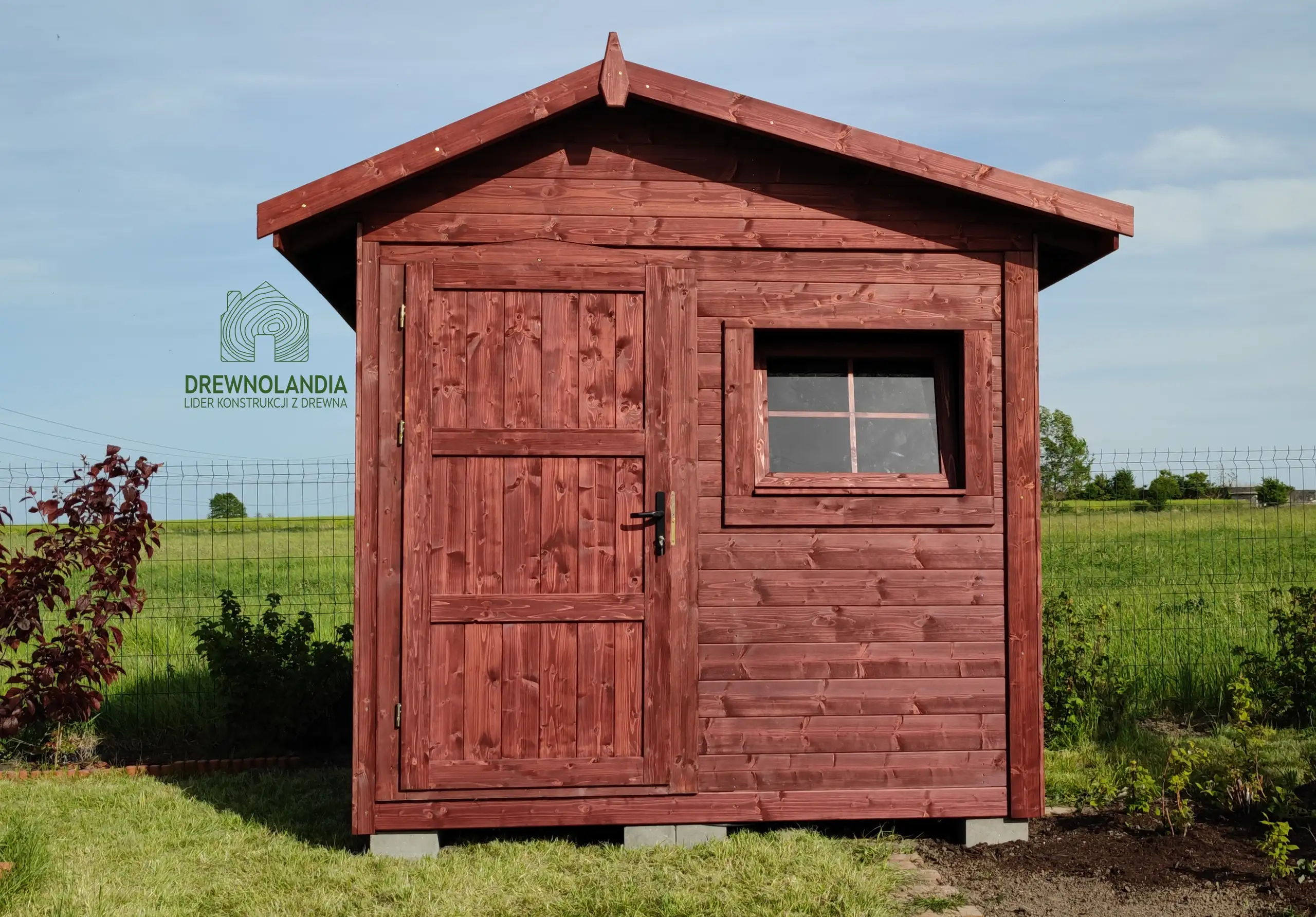 Drewniany Domek narzędziowy Filemon - 2,5x2,5m  