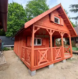 Drewniany domek na działkę Amadeusz IV 7x4,5m  - zdjęcie 21