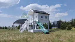 Domek ogrodowy Dla Dzieci Lolek - 2,8x2m z huśtawką  - zdjęcie 8