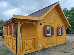 Domek Mieszko II 5m x 5m  + taras boczny 1,5x5m - zdjęcie 20