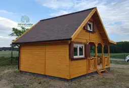 Domek Mieszko II 5m x 5m  + taras boczny 1,5x5m - zdjęcie 19