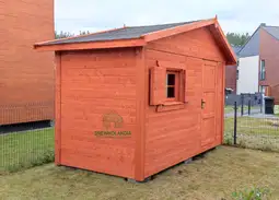 Drewniany Domek narzędziowy Filemon - 2,5x2,5m   - zdjęcie 13