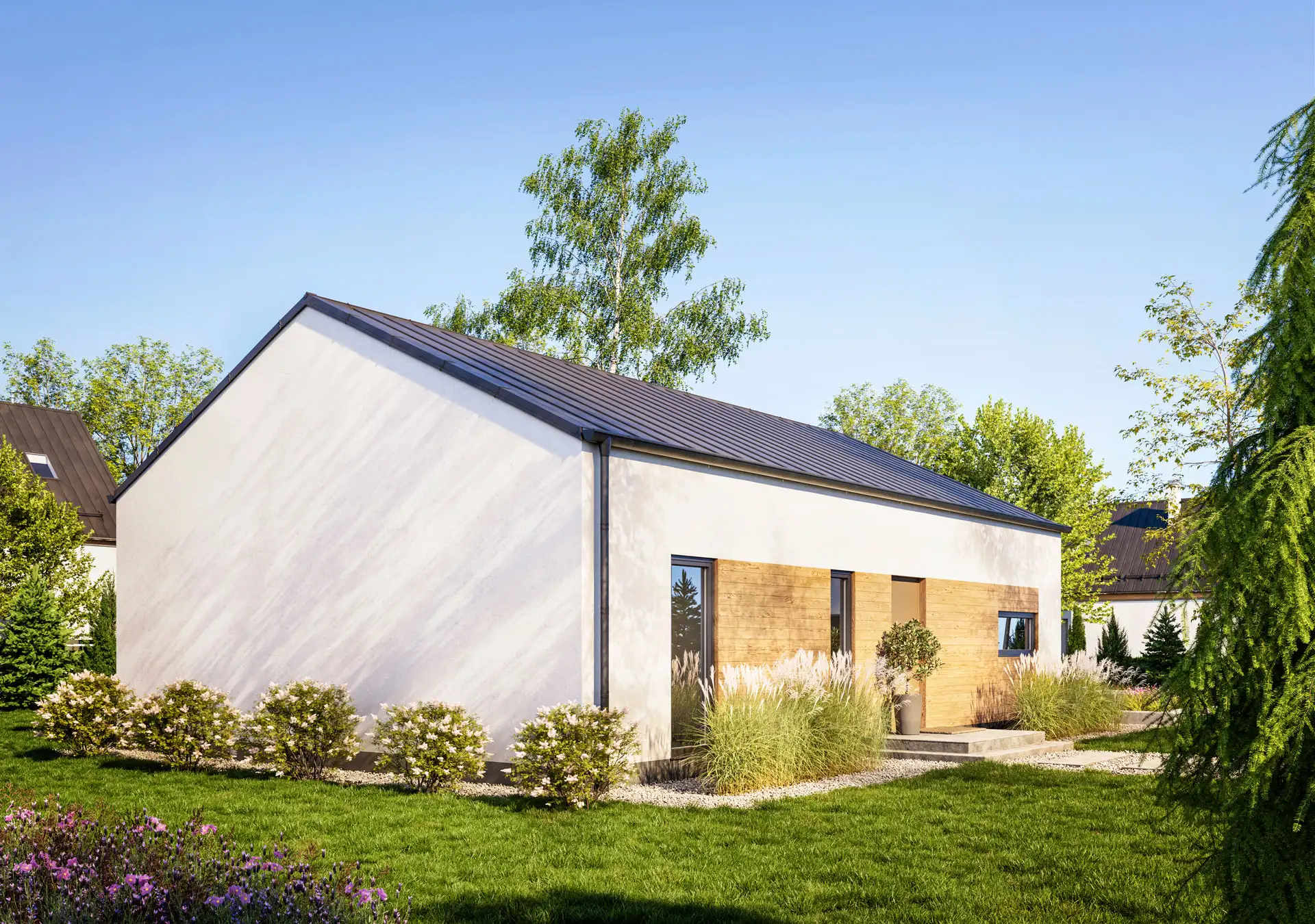 Dom mieszkalny całoroczny DREWNOLANDIA V4  - WT 2021 