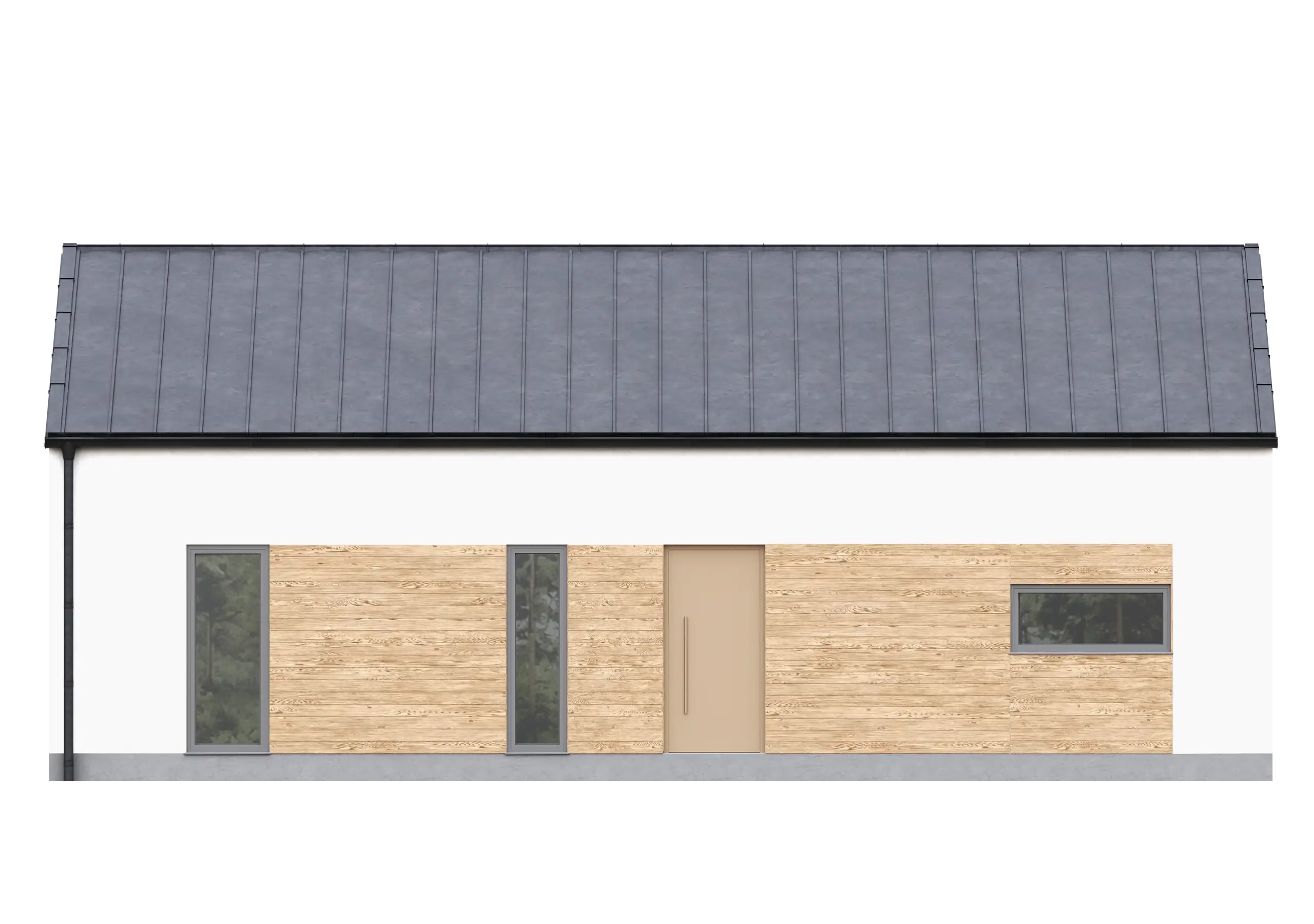 Dom mieszkalny całoroczny DREWNOLANDIA V4  - WT 2021 