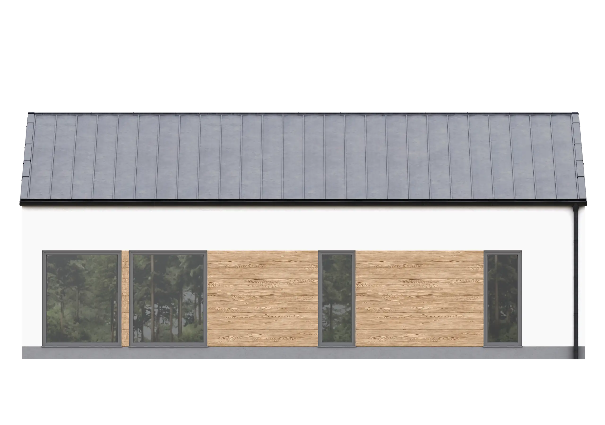 Dom mieszkalny całoroczny DREWNOLANDIA V4  - WT 2021 