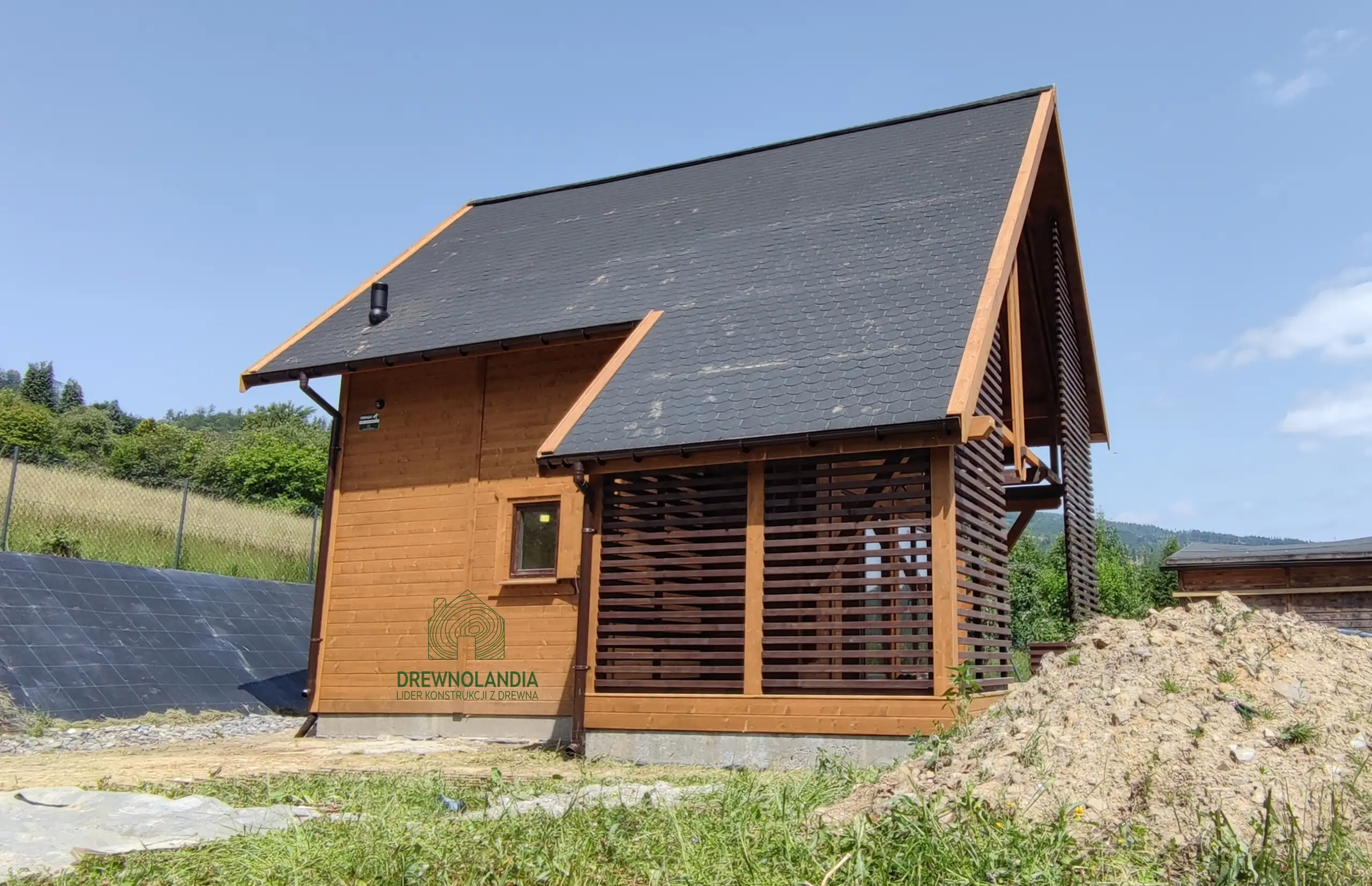 Domek mieszkalny całoroczny CRA10 PLUS - WT 2021 – 35 m²