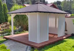 Altana Nela - 4m x 4m - Biała - zdjęcie 5